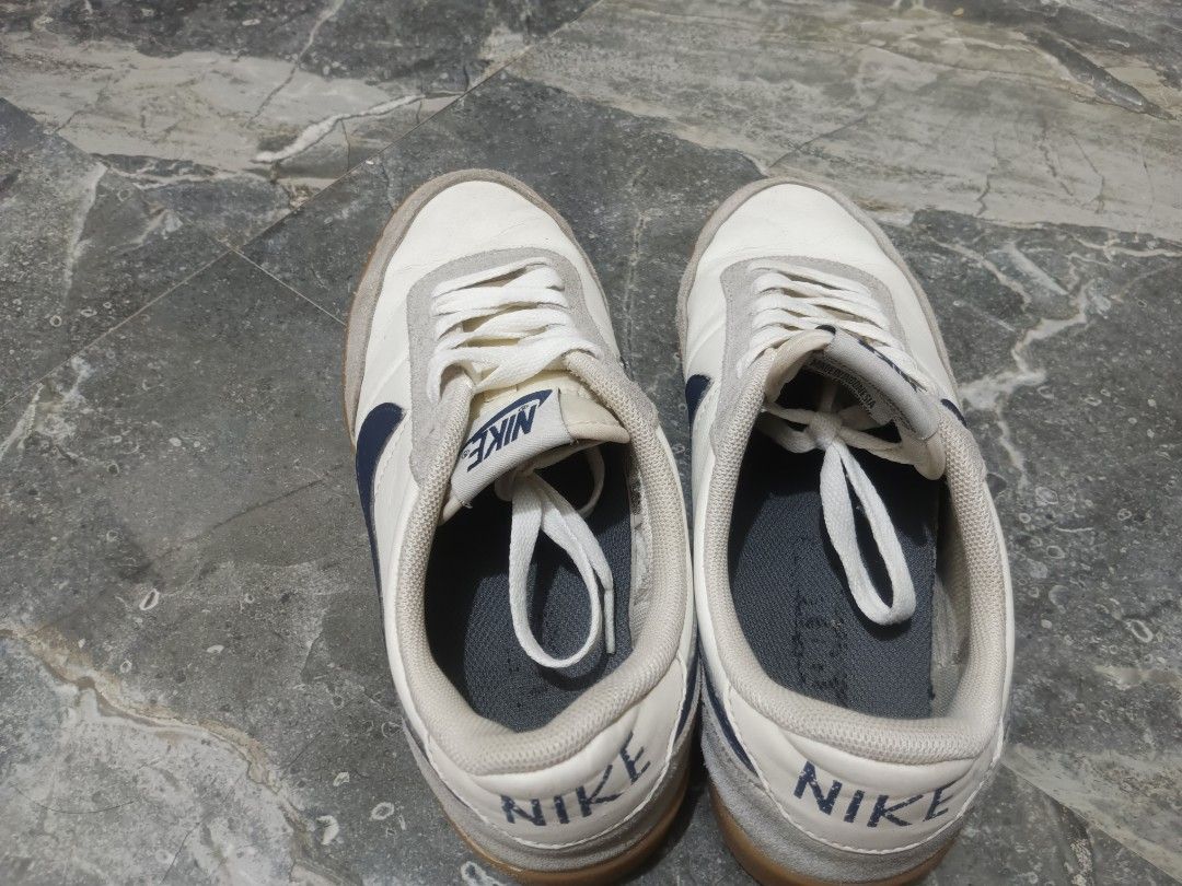 Nike Killshot 2 Sail Midnight Navy (Category: Sneakers) located in Quezon City. Submitted by julitronic29 (Listing ID 1453554560, Image 2). Description: - White Nike sneakers - Blue swoosh - Gum sole - Size US 7 - Ideal for casual wear in good Condition authentic .