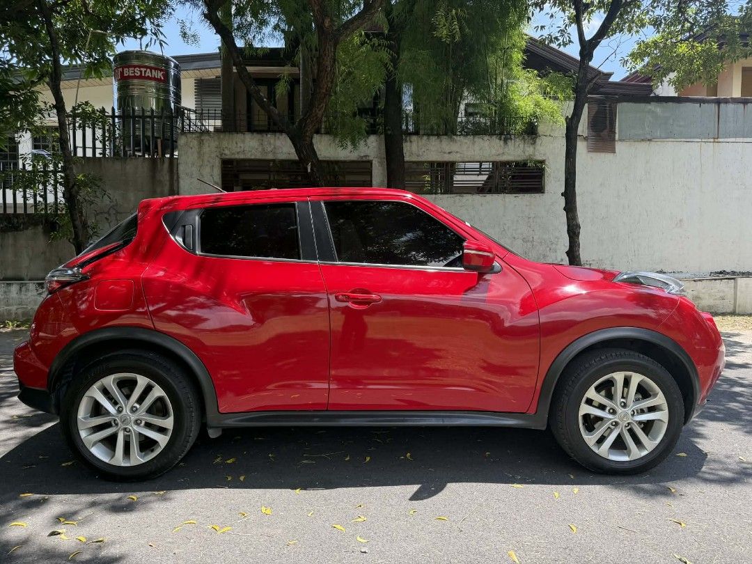 Nissan Juke 1.6 CVT Auto (Category: Used Cars) located in Pasig City. Submitted by ladylynman20569 (Listing ID 1453455504, Image 1). Description: Nissan Juke 1.6 CVT Gas Automatic Transmission Year: 2017 24k mileage only 1st owner Lady driven Very well maintained Leather seat cover New set of tires New battery very fresh in/out neg. for sure buyer RFS:upgrading. thank you.