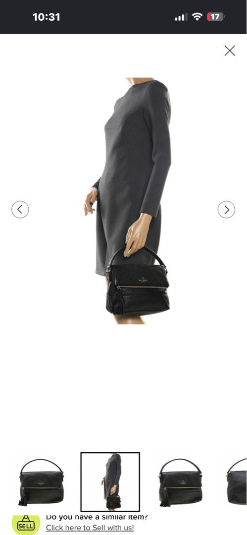 Original Kate spade (Category: Luxury Bags & Wallets) located in Mabalacat. Submitted by charmsbyme (Listing ID 1453444934, Image 2). Description: Authentic Kate spade hand bag.