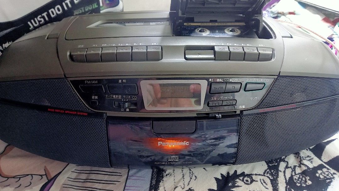 Panasonic RX-DT35 (Category: Portable Music Players) located in Manila. Submitted by velascoma29805 (Listing ID 1453479915, Image 2). Description: all working 110 volts cassette player cd player fm/am book for lalamove bustos bulacan bypass.