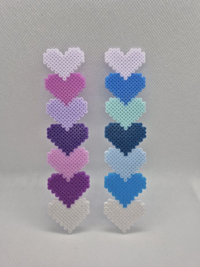 Perler Bead Heart Bookmark (Category: Handmade Craft) located in Santa Rosa. Submitted by what.the.book (Listing ID 1453613960, Image 1). Description: 🍂 Perler Bead Bookmark 🍂 Handcrafted 🍂 PHP 45 per piece.