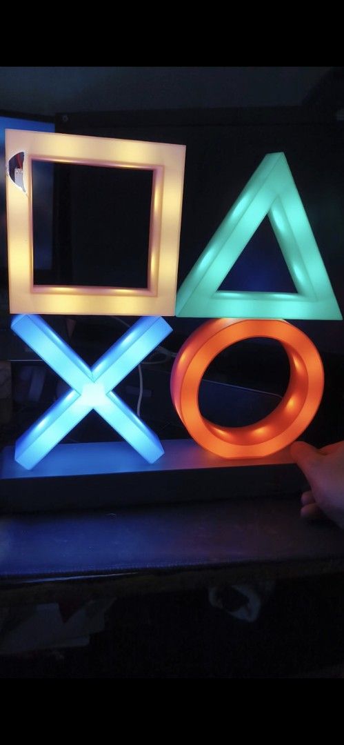 PLAYSTATION ICONS LIGHT WORKING (Category: PlayStation) located in Bulacan. Submitted by THA_D_THRIFT (Listing ID 1453573957, Image 2). Description: FRESH FROM JAPAN SOURCE EXCELLENT CONDITION LAGYAN MO NALANG STICKER YUNG BUTAS SOLID NA YAN ULIT.