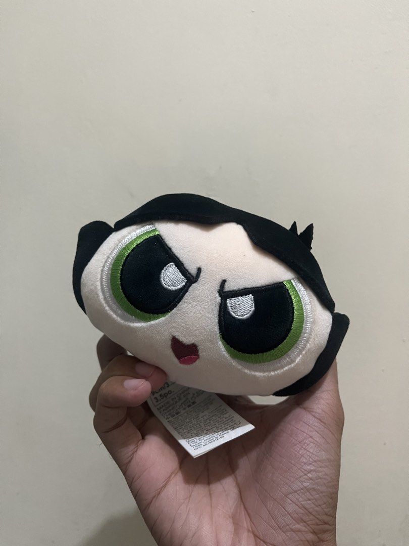 Powerpuff Girls Buttercup Plush Keychain Clip (Category: Plushies & Soft Toys) located in Manila. Submitted by seven___07 (Listing ID 1453584607, Image 3). Description: - Cute Buttercup plush keychain - From The Powerpuff Girls - Features a clip for easy attachment - Approximately 9cm (3.5 inches) in size - Ideal for fans and bag accessories.