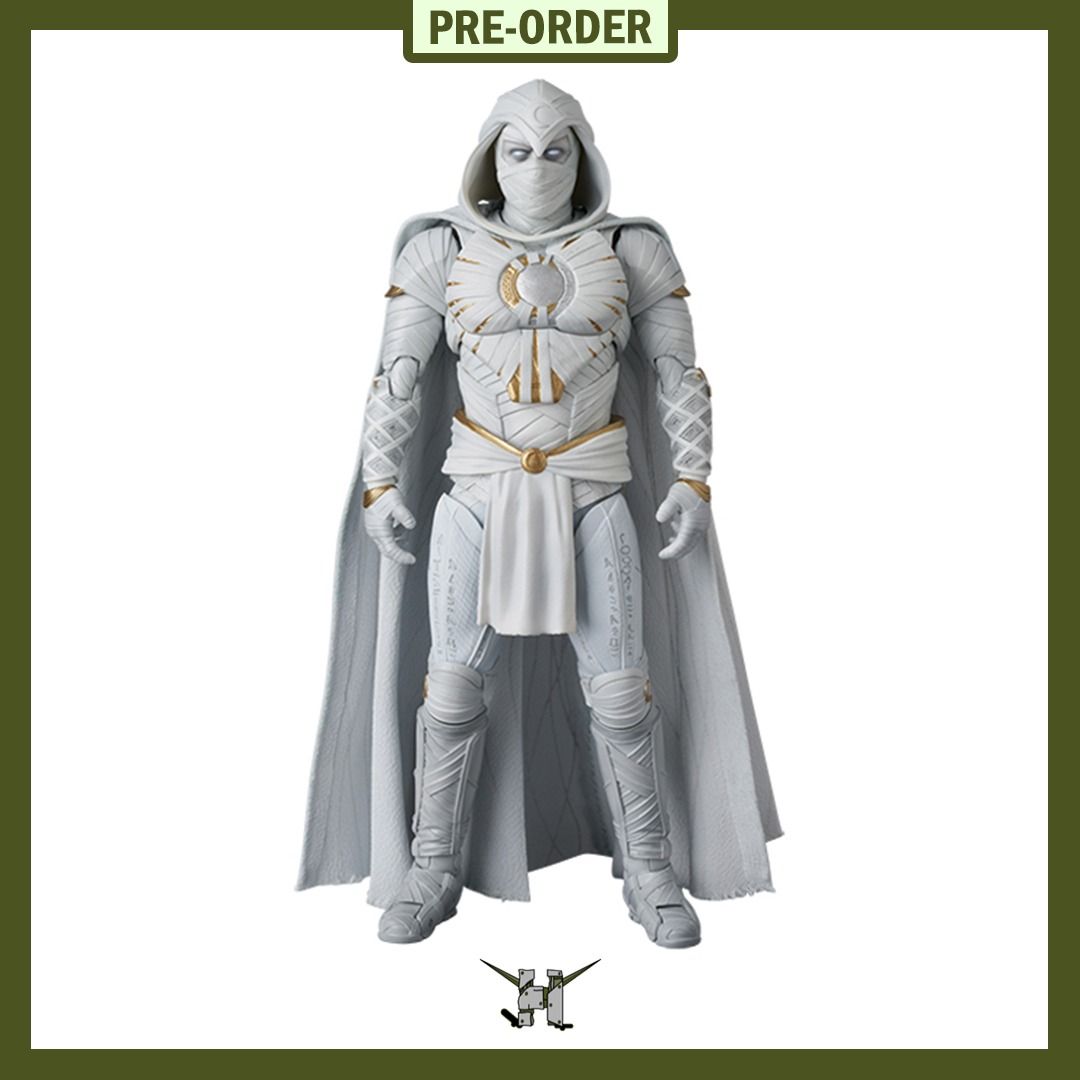 PRE-ORDER!! MAFEX MOON KNIGHT (Category: Figurines & Statues) located in Quezon City. Submitted by figsnkits (Listing ID 1453581627, Image 1). Description: PRE-ORDER!! MEDICOM TOYS: MAFEX MOON KNIGHT Pre-order price: Php 4,950 Min. DP: Php 1,200 (new) Php 900 (return customers) SRP: Php 5,500 Deadline: Aug 17, 2026 (12nn), or until PO slots are full Estimated Time of Arrival: Jul 2027 (ESTIMATE ONLY: can change without notice; can be early/on-tim