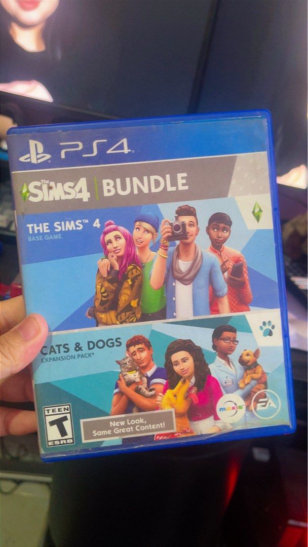 PS4 Sims 4 Cats and Dogs Bundle (Category: PlayStation) located in Zamboanga. Submitted by pjwastaken (Listing ID 1453545098, Image 1). Description: ✔️ All games tested and working ✔️ Pre-loved but in good condition ✔️ Original cases included ✔️ Meet-up or delivery available ✔️ Discounts for multiple purchases 📍Location: Zamboanga City.