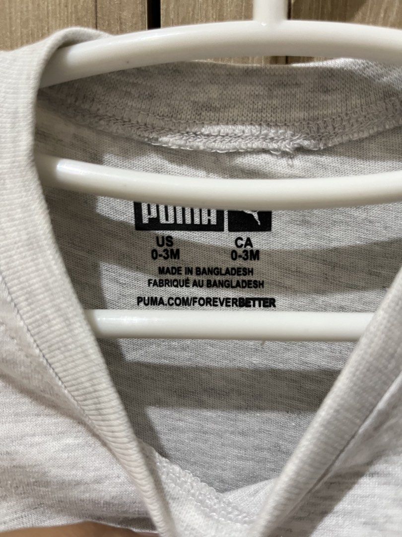 PUMA BABY ROMPER (Category: Babies & Kids Fashion) located in Makati City. Submitted by mooning06 (Listing ID 1453561242, Image 2). Description: BRANDNEW FROM USA.