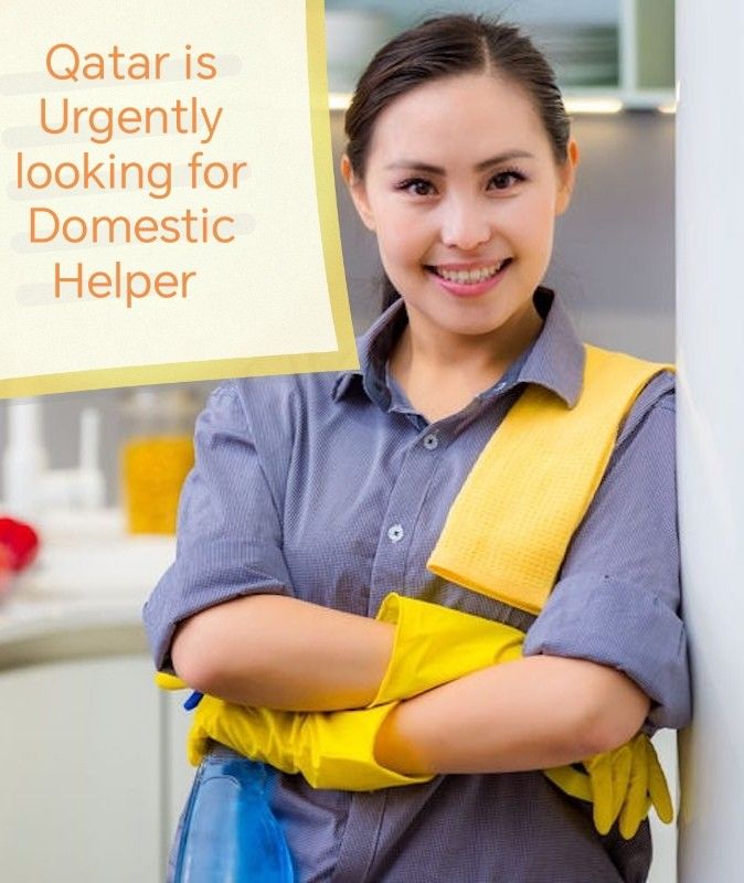 Qatar Urgently Seeking Domestic Helper (Category: Domestic Help) located in Quezon City. Submitted by caseybrian47891 (Listing ID 1453551179, Image 1). Description: - Domestic Helper needed in Qatar. - Seeking experienced and reliable candidates. - Excellent opportunity for the right person. -Direct Hire by Sponsorship -Atleast High School Graduate - Has Updated Passport -Just message me here.