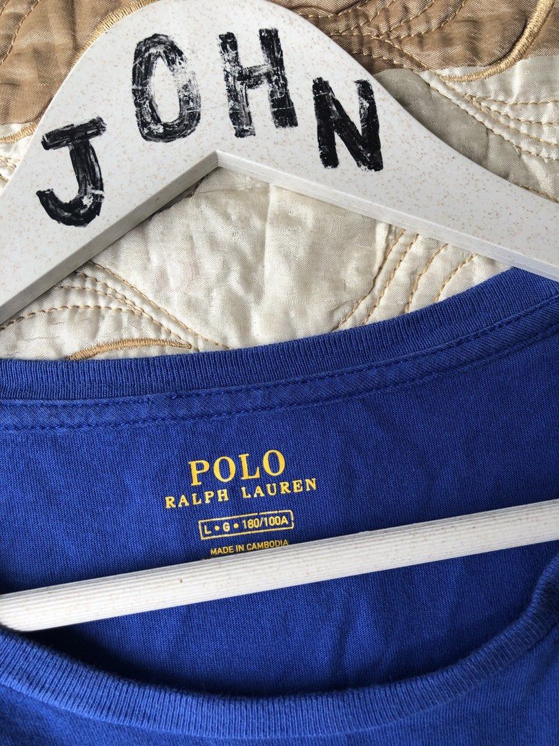 Ralph Lauren tee (Category: Tshirts & Polo Shirts ) located in Sipalay. Submitted by johnlevifl12973 (Listing ID 1453543083, Image 3). Description: Ralph Lauren Size large men’s Like new condition No flaws Need wash .