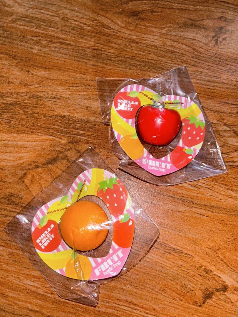 RARE ibloom fruit squishies (orange available) (Category: Designer & Blind Box Toys) located in Las Pinas. Submitted by shibasquishyy (Listing ID 1453614279, Image 1). Description: apple sold orange available .