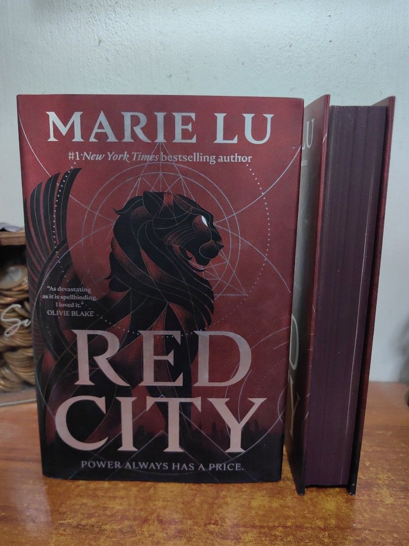 Red City - Marie Lu (Category: Storybooks) located in Tarlac. Submitted by chapterse7en (Listing ID 1453521763, Image 1). Description: IMPORTANT: Serious buyers only. Lowballers and unresponsive buyers who ghost the chat will be automatically BLOCKED. Please do not message if you have no real intention of purchasing. Thank you for respecting my time. Brandnew Hardcover Remaindered Copy Deluxe Edition 6 copies available 2 copies SOLD 4 copies LEFT