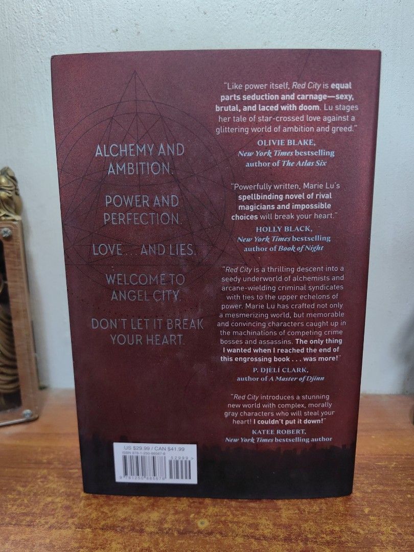 Red City - Marie Lu (Category: Storybooks) located in Tarlac. Submitted by chapterse7en (Listing ID 1453521763, Image 3). Description: IMPORTANT: Serious buyers only. Lowballers and unresponsive buyers who ghost the chat will be automatically BLOCKED. Please do not message if you have no real intention of purchasing. Thank you for respecting my time. Brandnew Hardcover Remaindered Copy Deluxe Edition 6 copies available 2 copies SOLD 4 copies LEFT