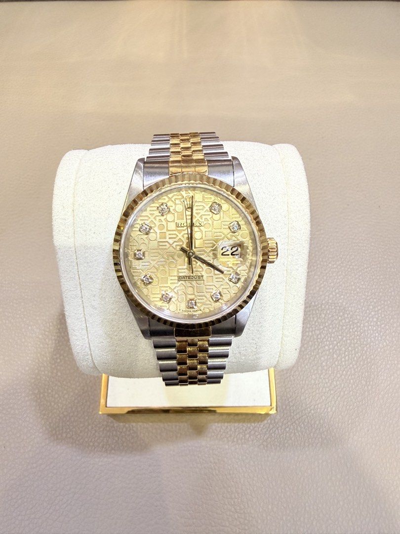 ROLEX DATEJUST 36 (Category: Luxury Watches) located in Quezon City. Submitted by giaworksjewelryandwatches (Listing ID 1453515650, Image 1). Description: Watch only.