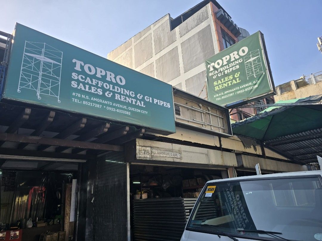Scaffolding For Rent (Category: Construction & Building Materials) located in Quezon City. Submitted by topro-scaffolding (Listing ID 1453526439, Image 2). Description: 🚨Rental 1 Month🚨 🅿️ 300.00 Scaffolding Hframe 🅿️ 300.00 Catwalk / Platform 1 Set Scaffolding 1.7m x 1.2m included 2 Hframe, 2 Brace, 4 Pins 🚨Rental 1 Month🚨 🅿️ 120.00 GI Pipe 6 mtr 🅿️ 80.00 GI Pipe 3 mtr 🅿️ 60.00 GI Pipe 2.5mtr 🅿️ 50.00 GI Pipe 2.0mtr 🅿️ 40.00 GI Pipe 1