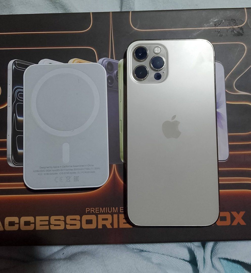 Selling Personal phone! Iphone 12 Pro , 128 GB (Category: iPhone 12 Series) located in Manila. Submitted by steven.alex (Listing ID 1453575850, Image 2). Description: Iphone 12 Pro 128 GB 🔋90+% BATTERY HEALTH ( NO HISTORY OF REPAIR / REPLACE ) NO SIM RESTRICTIONS / ANY SIM PWEDE ( LOCAL , INTERNATIONAL) Makinis pa! Unli Check Unli Reset No issue Front & Back Cam Working ( Malinaw ) Face ID WORKING TRUE TONE WORKING ALL BUTTONS WORKING SMOOTH PEF