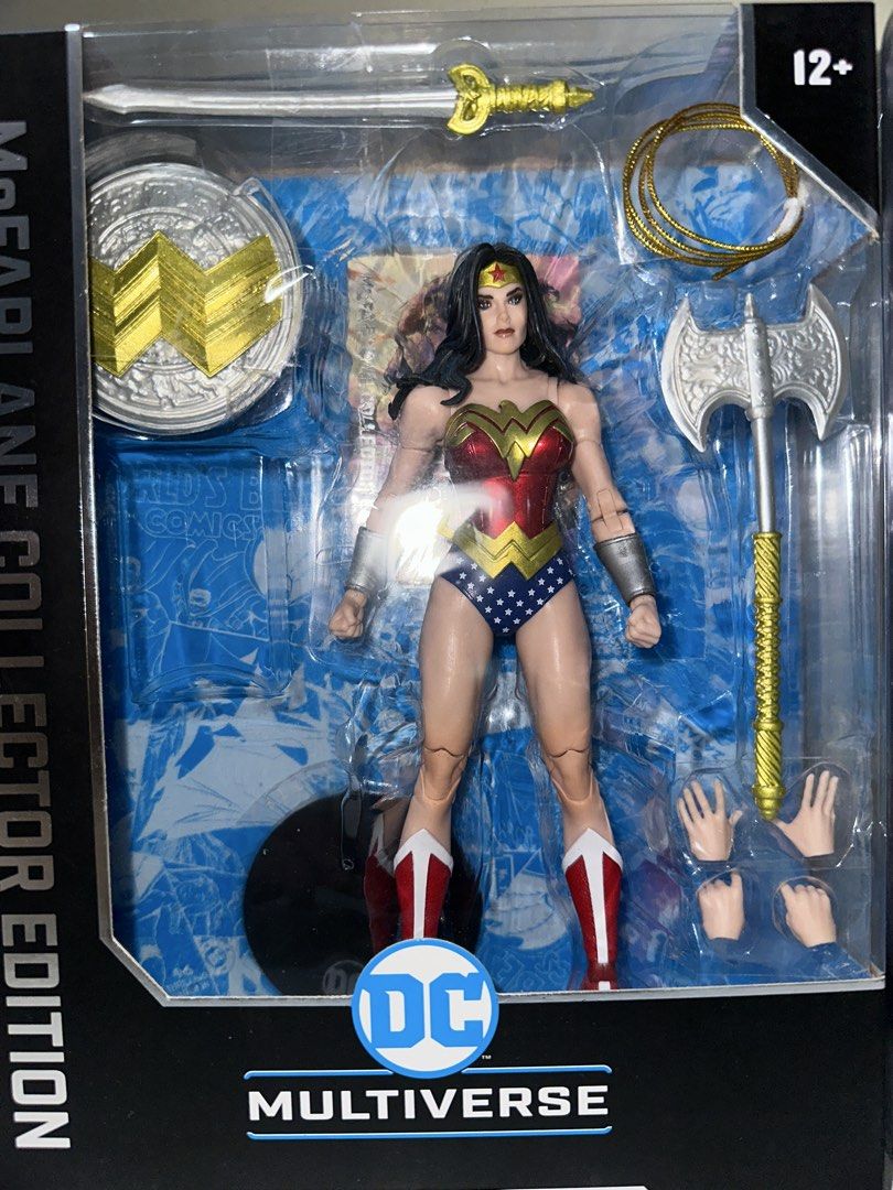 SET McFarlane DC Multiverse Collector Edition Action Figures (Category: Figurines & Statues) located in Tarlac. Submitted by meerkatinko (Listing ID 1453474096, Image 2). Description: - McFarlane DC Multiverse Collector Edition and DC Direct Page Punchers Action Figures -Includes: Wonder Woman BIB Green Lantern (Jessica Cruz) BIB Black Canary MISB.