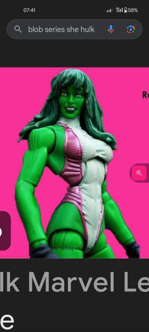 She-Hulk Marvel Legends Blob Series Action Figure (Category: Figurines & Statues) located in Caloocan City. Submitted by s2tructura36648 (Listing ID 1453620199, Image 1). Description: misb Marvel Legends She-Hulk action figure php1000 Available while posted Power plant mall Rockwell makati.