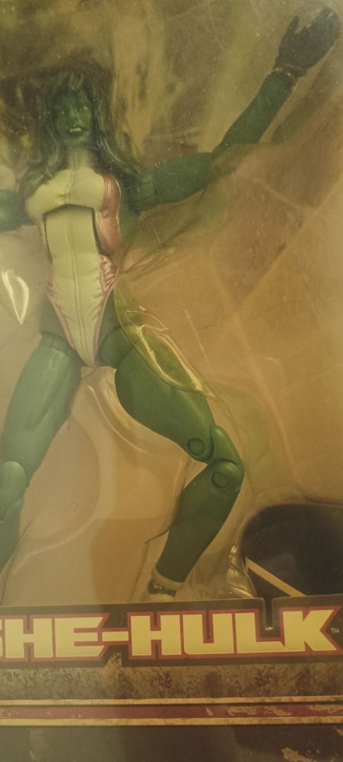 She-Hulk Marvel Legends Blob Series Action Figure (Category: Figurines & Statues) located in Caloocan City. Submitted by s2tructura36648 (Listing ID 1453620199, Image 3). Description: misb Marvel Legends She-Hulk action figure php1000 Available while posted Power plant mall Rockwell makati.
