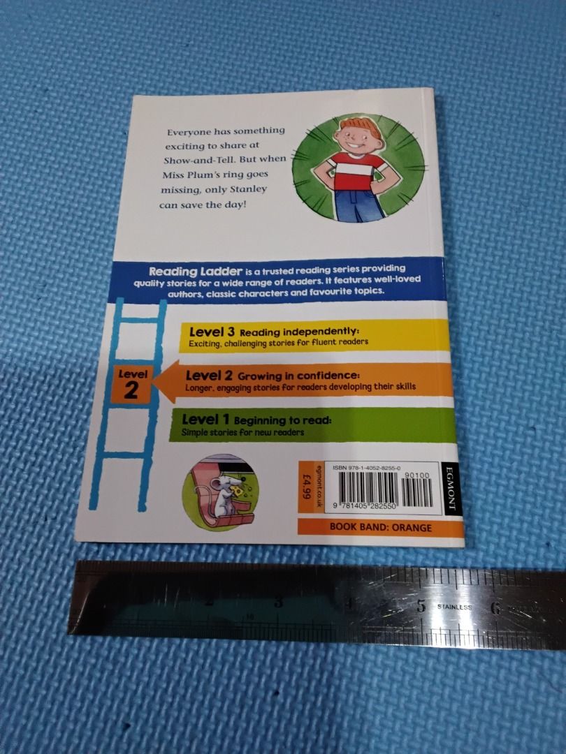 Show and Tell, Flat Stanley! Book (Category: Children's Books) located in Pasig City. Submitted by rochej (Listing ID 1453470650, Image 2). Description: 📚 Looking for the perfect book to bridge the gap to independent reading? Meet Stanley Lambchop! He's flat, he's fun, and he's back with a brand-new classroom adventure. Written by Lori Haskins Houran and based on Jeff Brown's classic character, Show and Tell, Flat Stanley! turns everyday school 