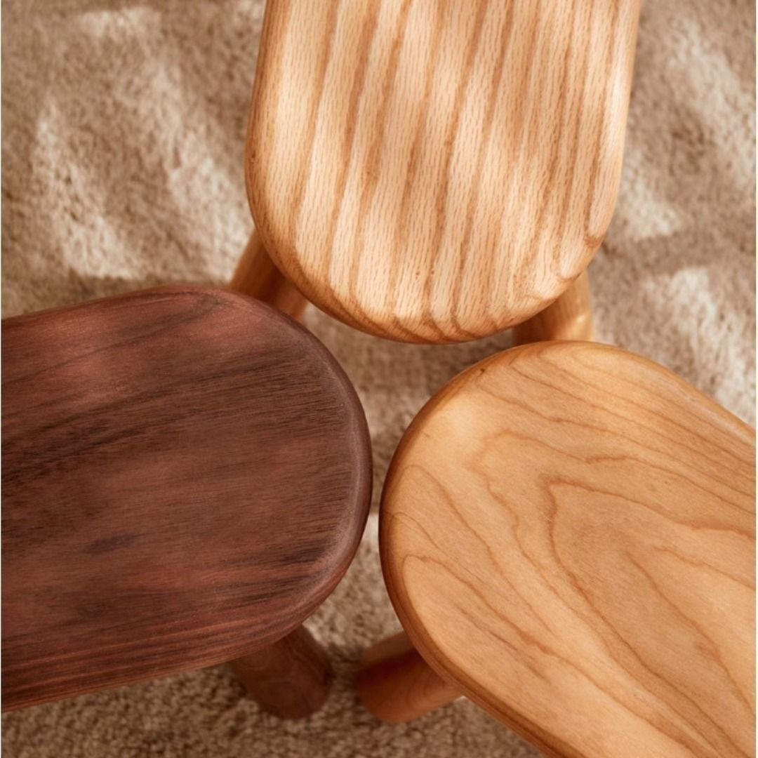 Solid Wood Stool (Category: Chairs) located in Singapore. Submitted by septemberhouse (Listing ID 1453498967, Image 3). Description: Solid Wood Stool Features: ◾ Japandi design built with high-grade solid wood ◾ Ergonomically designed for comfort ◾ Easy to clean and maintain ◾ Timeless design for modern homes ◾ Natural wood that matures gracefully with age ◾ Usage: living room, study room, kitchen and more Dimensions: ◾ L30cm x W15cm x H20cm Mate