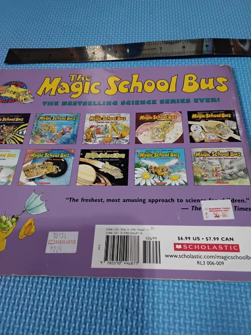 The Magic School Bus Inside a Hurricane Scholastic Book (Category: Children's Books) located in Pasig City. Submitted by rochej (Listing ID 1453472909, Image 3). Description: Take chances, make mistakes, and get messy... inside a category 5 storm! 🌪️⚡ Ever wondered what it looks like inside the eye of a hurricane? Ms. Frizzle's class is about to find out firsthand! When a routine weather field trip takes a wild turn, the Magic School Bus transfo