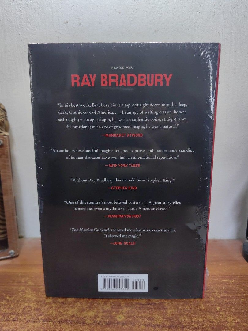 The Martian Chronicles Deluxe - Ray Bradbury (Category: Storybooks) located in Tarlac. Submitted by chapterse7en (Listing ID 1453520840, Image 3). Description: IMPORTANT: Serious buyers only. Lowballers and unresponsive buyers who ghost the chat will be automatically BLOCKED. Please do not message if you have no real intention of purchasing. Thank you for respecting my time. Brandnew Hardcover Remaindered Copy 4 copies available 1 copy SOLD 3 cop