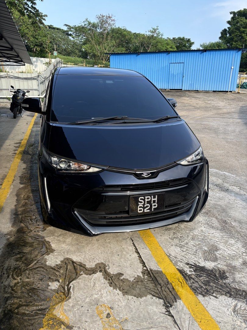 Toyota Estima 2.4 Aeras 7-Seater Moonroof (A) (Category: Used Cars) located in Singapore. Submitted by imranola (Listing ID 1453448862, Image 2). Description: 2nd owner Good for renewal Mileage: 135k 18 inch sport rim Black interior Car in very good condition Tyre still got long way to go High parf return: 22k DONT WORRY, PRICE CAN DISCUSS ABIT! CAN NEGO! Plate number will be retain Rfs: Eyeing at another car.