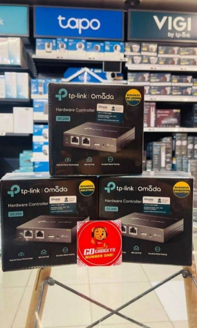 TP-Link OC200 Omada Hardware Cloud Controller POE (Category: Networking) located in Makati City. Submitted by gogadgets.charlene (Listing ID 1453572989, Image 1). Description: OC200 TP-Link OC200 Omada Hardware Cloud Controller POE ☑BRANDNEW,ORIGINAL & SEALED 📍STORE LOCATION: -Evangelista St. Makati City -Kawit Cavite PM FOR ORDERS AND INQUIRIES!😊.