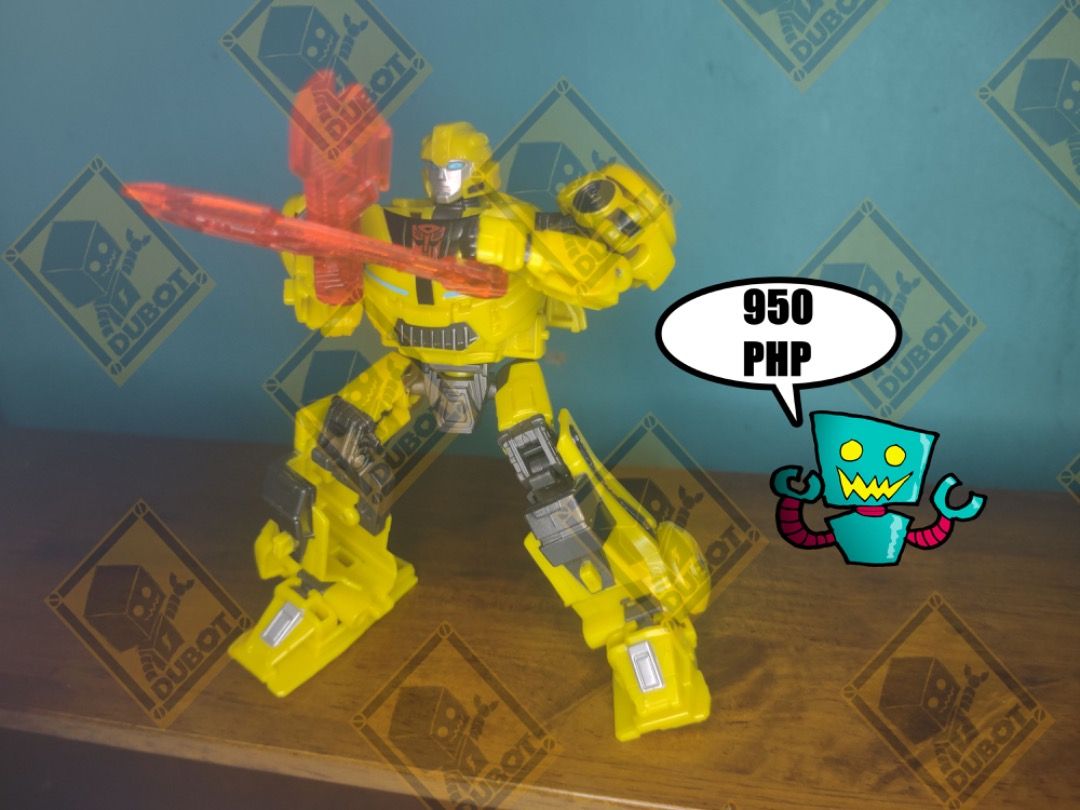 TRANSFORMERS ONE DELUXE BUMBLEBEE (Category: Action & Battle Toys) located in Navotas City. Submitted by christianmarkvidallo (Listing ID 1453606302, Image 3). Description: TRANSFORMERS ONE DELUXE BUMBLEBEE In Very Good Condition Tight Joints Great Paint Apps MISSING WEAPONS FREE DUAL ARM BLADES NO BOX AND MANUAL 950 PHP Item Location: Project 8, Quezon City Payment Options: Gcash/ BDO Deposit Shipping Options: Lalamove/ GrabExpress/ Flash Expres