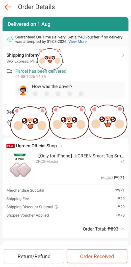 Ugreen Smart Finder (Category: Other Gadgets) located in Makati City. Submitted by formimi (Listing ID 1453457560, Image 3). Description: Ugreen Smart Finder Brand new Color: Mocha 2 pcs RFS: I bought the wrong item. I need android compatible :( shipping via Grab/Lalamove at buyer's expense loc: Makati City.