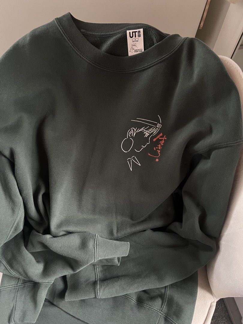 Uniqlo Studio Ghibli Sweatshirt (Category: Coats, Jackets and Outerwear) located in Las Pinas. Submitted by reiclutter (Listing ID 1453519613, Image 3). Description: - Uniqlo UT Sweatshirt - Design: Studio Ghibli Princess Mononoke graphic - Condition: Good as new. Never worn..