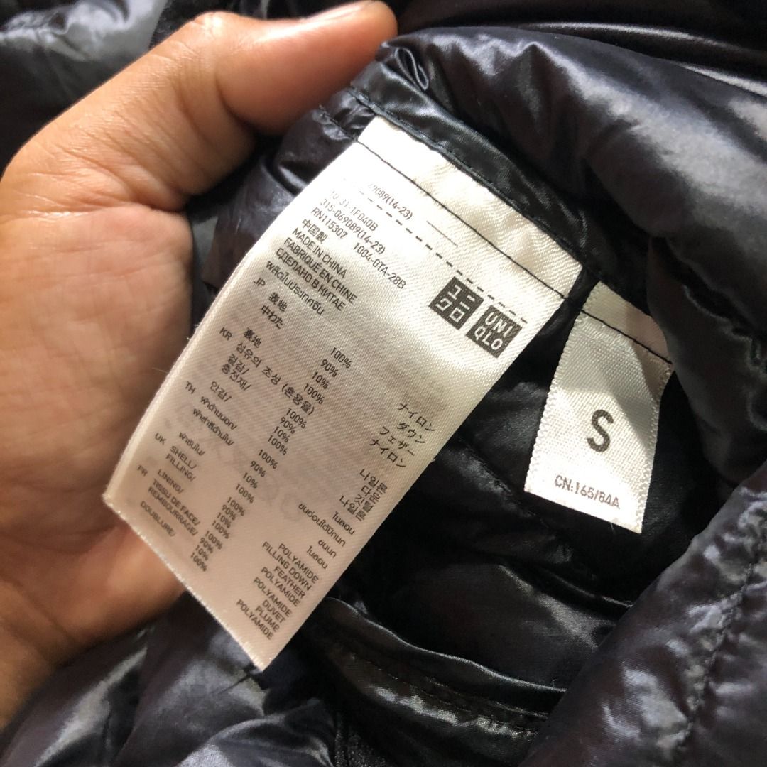 UNIQLO Ultra Light Down Jacket Black Men's Size Small (Category: Coats, Jackets and Outerwear) located in Santa Rosa. Submitted by sergids (Listing ID 1453541702, Image 3). Description: UNIQLO Ultra Light Down Jacket Black Men's Size Small.