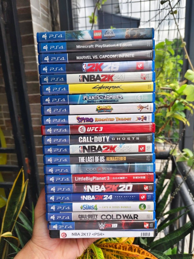 USED PS4 GAMES / MINECRAFT / MARVEL VS CAPCOM / NBA / COD (Category: PlayStation) located in Manila. Submitted by mikkolosg20176 (Listing ID 1453433287, Image 1). Description: PRICE RANGE: 300 - 1.4k LOCATION: MCG PURPLE GAMING TAGUIG BAGUMBAYAN TAGUIG SHIPPING OR PICKUP, GCASH OR COD.