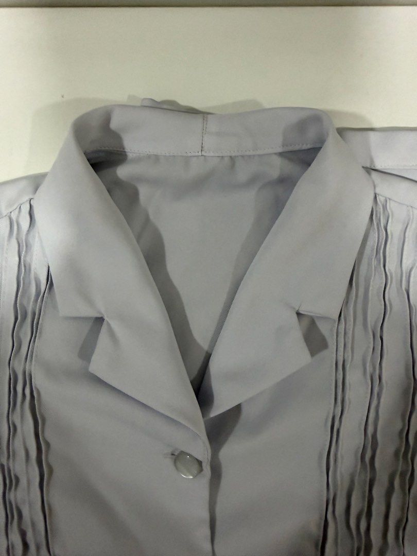 UST MED FMS Type A Uniform (Category: Sets or Coordinates) located in Manila. Submitted by prelovedbykangbata (Listing ID 1453521133, Image 2). Description: For 1st and 2nd year From Laurennes (2sets) and frebings (4sets) Size: L(top) XL(bottom) Used with care! Rfs: incoming 3rd year (diff unif) 🏷️Per set 500 if get all 2500 For more pics send a dm.