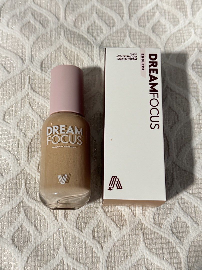 VICE COSMETICS DREAMFOCUS Weightless Foundation Light Medium Neutral (Category: Makeup) located in Las Pinas. Submitted by itb.insidethebox (Listing ID 1453519298, Image 1). Description: - Brand: VICE COSMETICS - Product: Weightless Foundation - Shade: Light Medium Neutral - Size: 30ml bottle - Ideal for: Everyday wear - Reason for selling: Not the right shade -COVERAGE: MEDIUM TO FULL COVERAGE SHIPPING: J&T charged to buyer GRAB/LALAMOVE availab