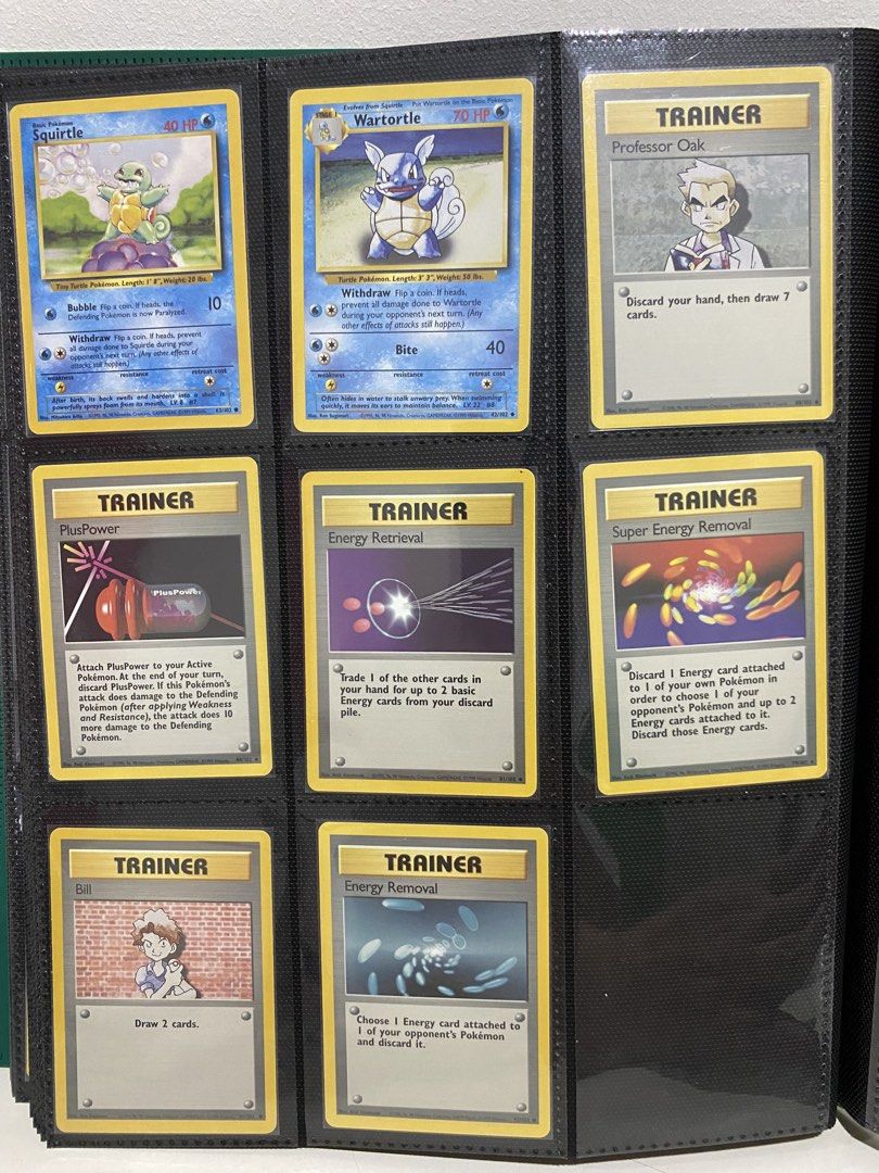 Vintage Pokemon Cards - Base Set Unlimited (Category: Raw Singles) located in Santa Rosa. Submitted by toysandusbmg (Listing ID 1453528913, Image 3). Description: Vintage Pokemon Cards - Base Set Unlimited Sold per piece: * Nidorino – SOLD * Metapod – SOLD * Ponyta – ₱60 * Poliwag – SOLD * Sandshrew – ₱70 * Onix – ₱75 * Kadabra – SOLD * Staryu – ₱50 * Seel – ₱100 * Machop – ₱45 * Machoke – SOLD * Charmeleon – ₱350 * Koffing – SOLD * Farfetch’d – 