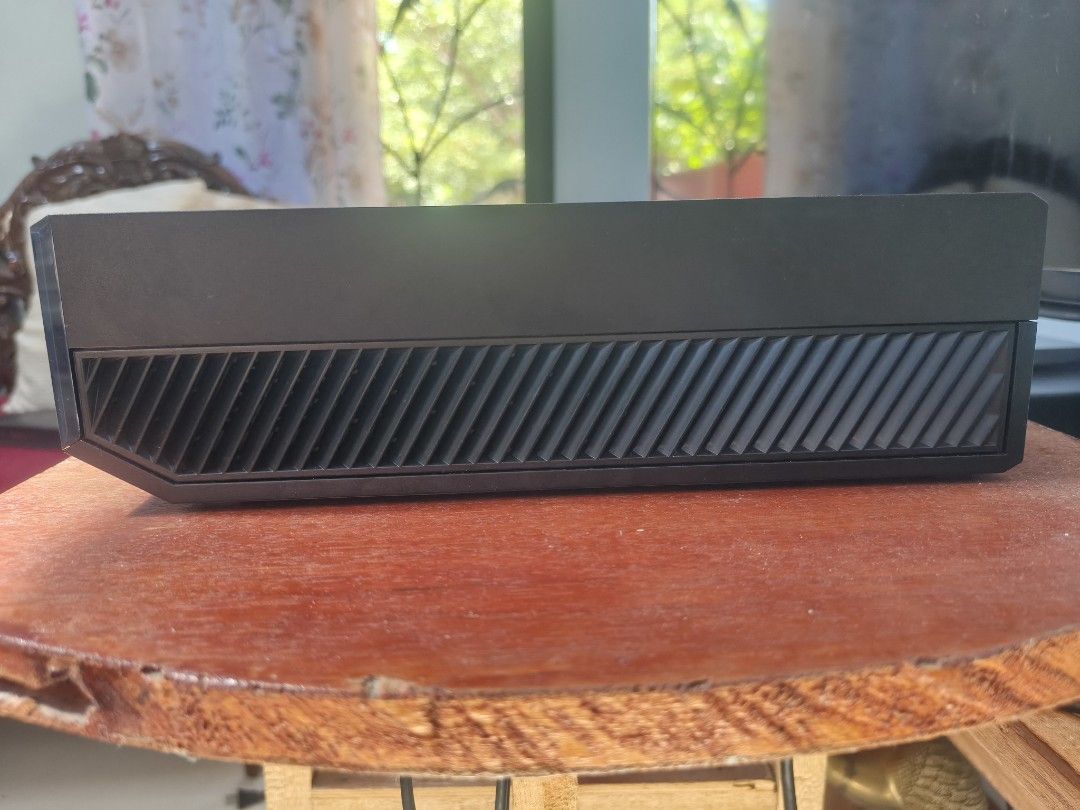 XBOX ONE (Category: Xbox) located in Davao. Submitted by rino.eros (Listing ID 1453440217, Image 3). Description: 100% Good condition. No history repair. No games included. Complete set 2 Original Joysticks 1 HDMI Cable 1 Power Cord 1 Power Brick Free test upon meet-up. You can buy games to any online platform. PLEASE READ!!! NOTE: THIS IS A 110V DEVICE. YOU NEED TO BUY YOUR OWN TRANSFORMER ATLEAST 500 WATTS TO AVOID EXPLOSION..