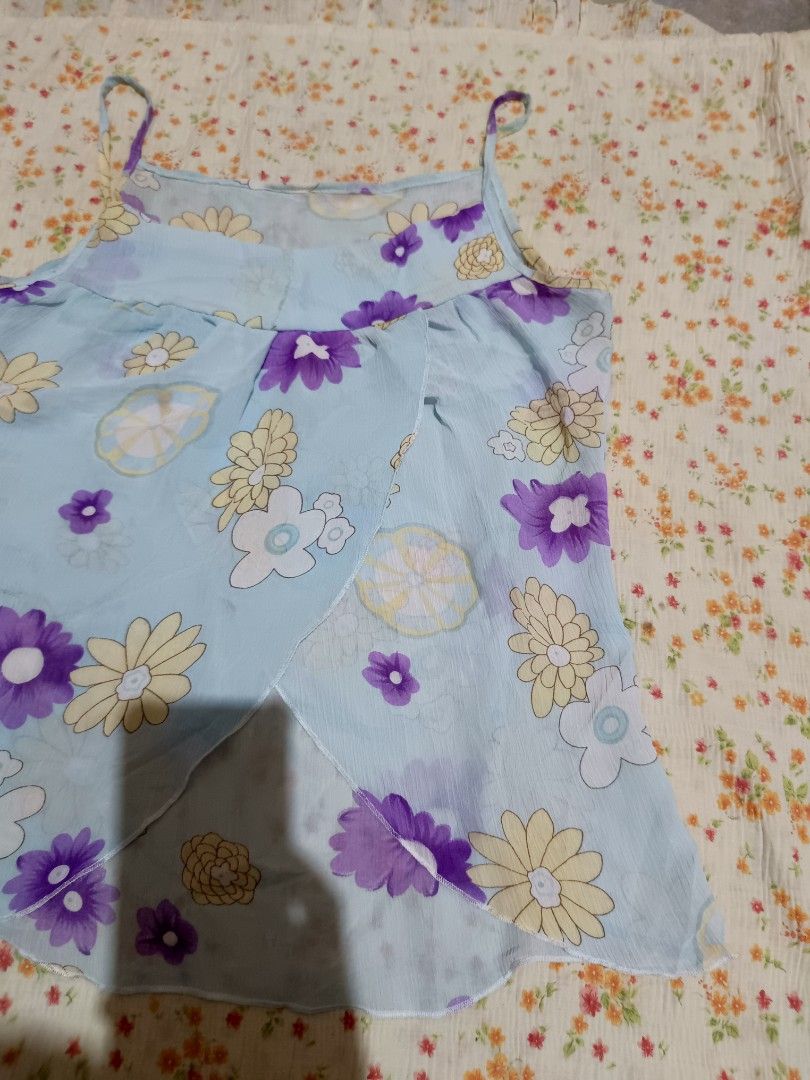 Y2k mesh fairy style top (Category: Sleeveless) located in Davao. Submitted by mln-boutique (Listing ID 1453584068, Image 3). Description: Size - M good condition.