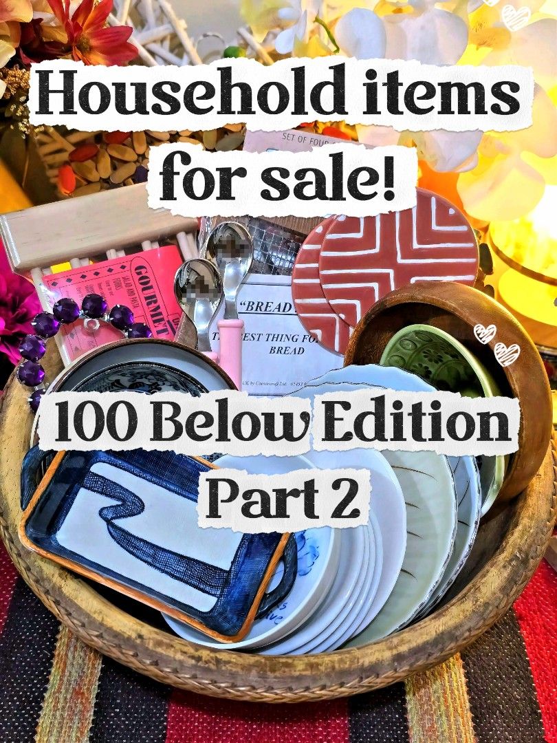 100 Below (Part 2) (Category: Other Kitchenware & Tableware) located in Taguig. Submitted by themessynook (Listing ID 1458661837, Image 1). Description: .