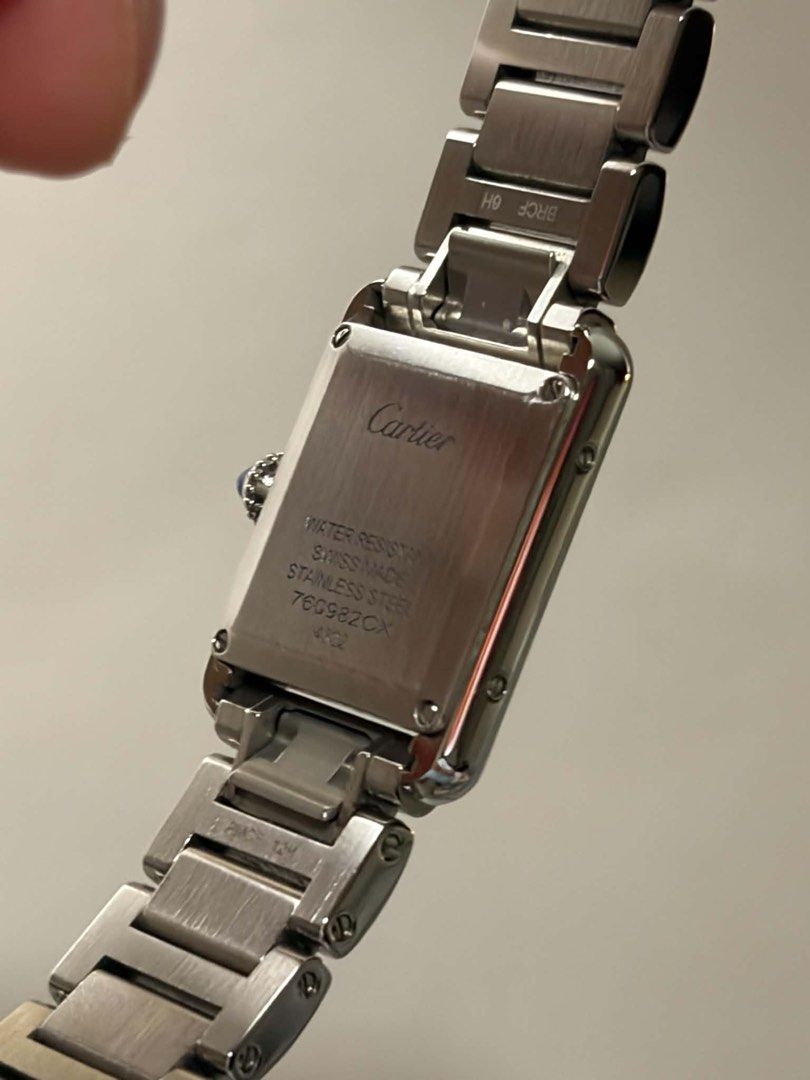 2022 CARTIER TANK MUST SMALL (Category: Luxury Watches) located in Manila. Submitted by gmrave512262 (Listing ID 1458672269, Image 2). Description: 2022 Cartier Tank Must Small Condition: Pristine 9.5/10 Inclusions: ☑️ Outer Box ☑️ Inner Box ☑️ Authenticity Card ☑️ Cartier Documents ☑️ Authentication Receipt from Techwatch Rockwell ☑️ Extra Link — currently installed Authentication: Open for authentication at buyer’s expense. Meet-up: Within Metr