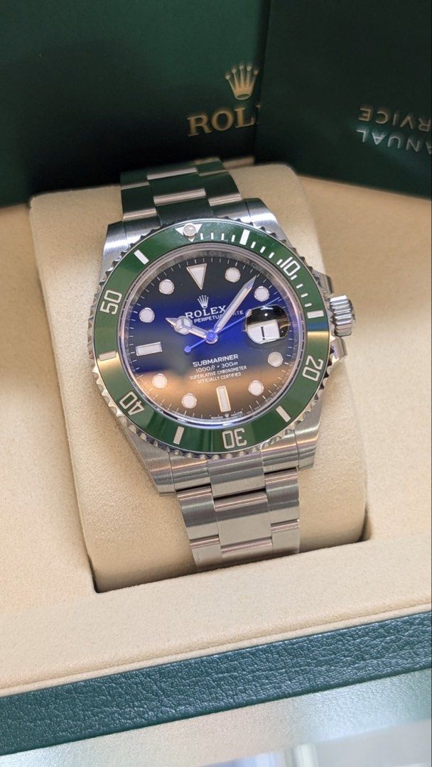 2026 Rolex Submariner Starbucks new (Category: Luxury Watches) located in San Juan City. Submitted by ajtswisswatches (Listing ID 1458687970, Image 1). Description: Rolex Submariner Starbucks Ref #126610LV Size:41mm Yr:2026 Warranty until 2031 brand New Complete set Open for Authentication Php 980,000 Pick up gh San juan 100% Legit & open for authentication.