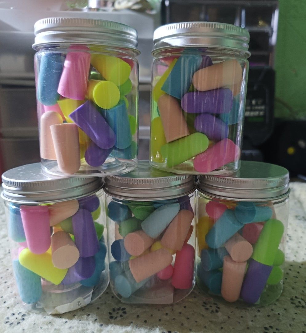 24Pcs Soft Colored Earplugs Anti Noise (Category: Medical Supplies & Tools) located in Manila. Submitted by lotty_2489 (Listing ID 1458531703, Image 3). Description: Onhand Brandnew GoodQuality 24Pcs COD GcashPayment #09706504365 Charm.