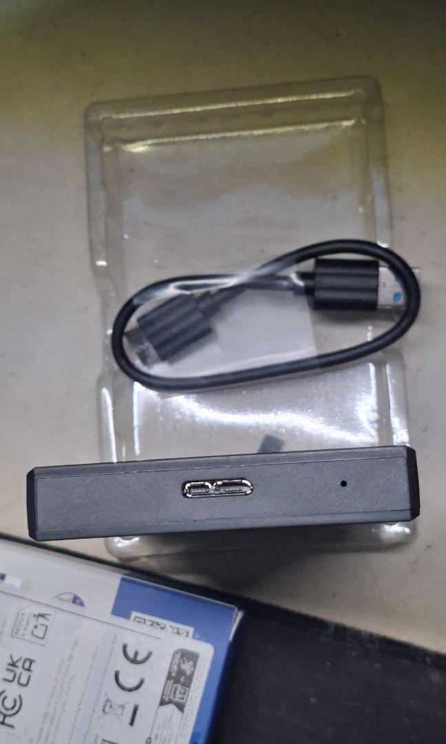 500gb external Hard drive (Category: Hard Disks & Thumbdrives) located in Pasig City. Submitted by masterkevinkarl (Listing ID 1458675901, Image 2). Description: 500gb external Hard drive Bnew Eaget enclosure Usb 3 cable Used 500gb hdd 100% health 700 each Pickup or lalamove, Cainta.