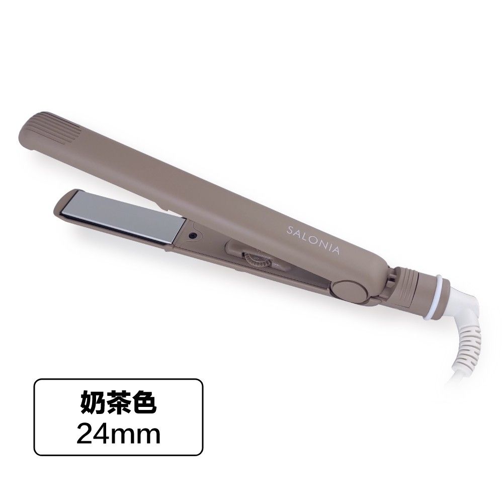 日本直送 現貨 Salonia 奶茶色直髮夾 24mm （分類：健康及美容 - 頭髮護理）位於 Hong Kong。 由 devilape 提交（商品編號 1458547256，圖片 2）。簡介： 100%日本原裝正貨 24mm 國際電壓100V～240V 使用轉插便可在香港使用。