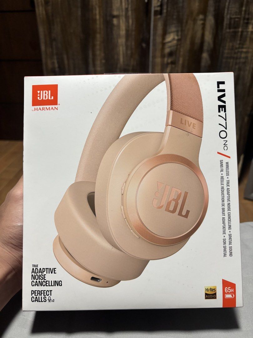 🎧 JBL Live 770NC Headphones (Category: Headphones & Headsets) located in Manila. Submitted by renzo.sfindsai (Listing ID 1458660867, Image 1). Description: 🎧 JBL Live 770NC Headphones 💵 SRP: 10,999 💯 SELLING PRICE: 5,449 - 100% BRAND NEW/ORIGINAL MONEY BACK GUARANTEE IF PROVEN FAKE - COLOR AVAILABLE: SANDSTONE - WIRELESS/BLUETOOTH - ADAPTIVE NOICE CANCELLING - BRAND NEW PM!! ‼️ PM!! ‼️ PM!!‼️.