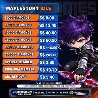 MAPLESTORY M SALE ! Collection item 1