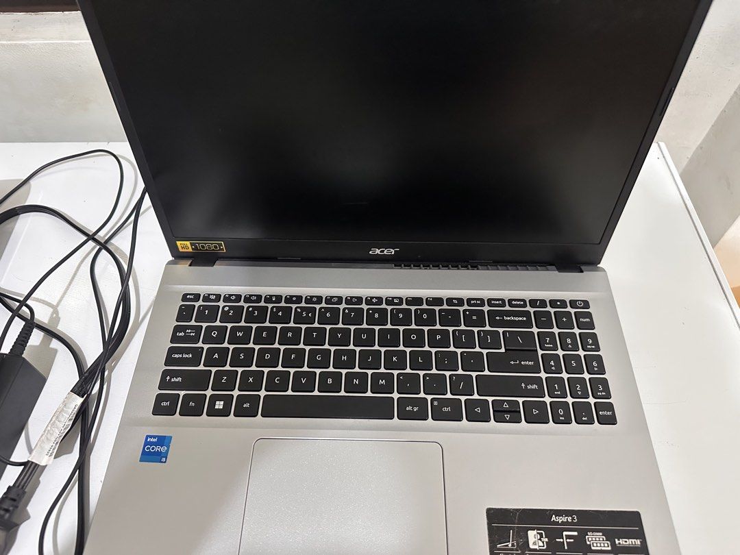 Acer Aspire 3 Laptop with Intel Core i5 (Category: Laptops & Notebooks) located in Manila. Submitted by j.perillo (Listing ID 1458667259, Image 1). Description: - Acer Aspire 3 Laptop - Intel Core i5 Processor - Full HD Display - Slim Design with Narrow Bezel - Includes Original Charger - Upgradeable Memory - HDMI Port Available - Perfect for everyday tasks and browsing Acer Aspire 3 IntelCore I5- Good as new, pero wala na warranty. Extra laptop 