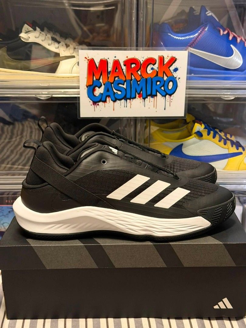 Adidas Basketball Shoes (Category: Sneakers) located in Marikina City. Submitted by Mackers (Listing ID 1458546155, Image 1). Description: SALEE!! ₱999 ONLY (BELOW SRP) Adi CourtShot ‘Black’ (KK4002) Size: 12.5 US Mens Brandnew (from ₱2,900) Ready to pickup&shipping metromanila and province areas. Shipping Courier: Lalamove / J&T / LBC Meetup/Pickup Location: Marikina City.