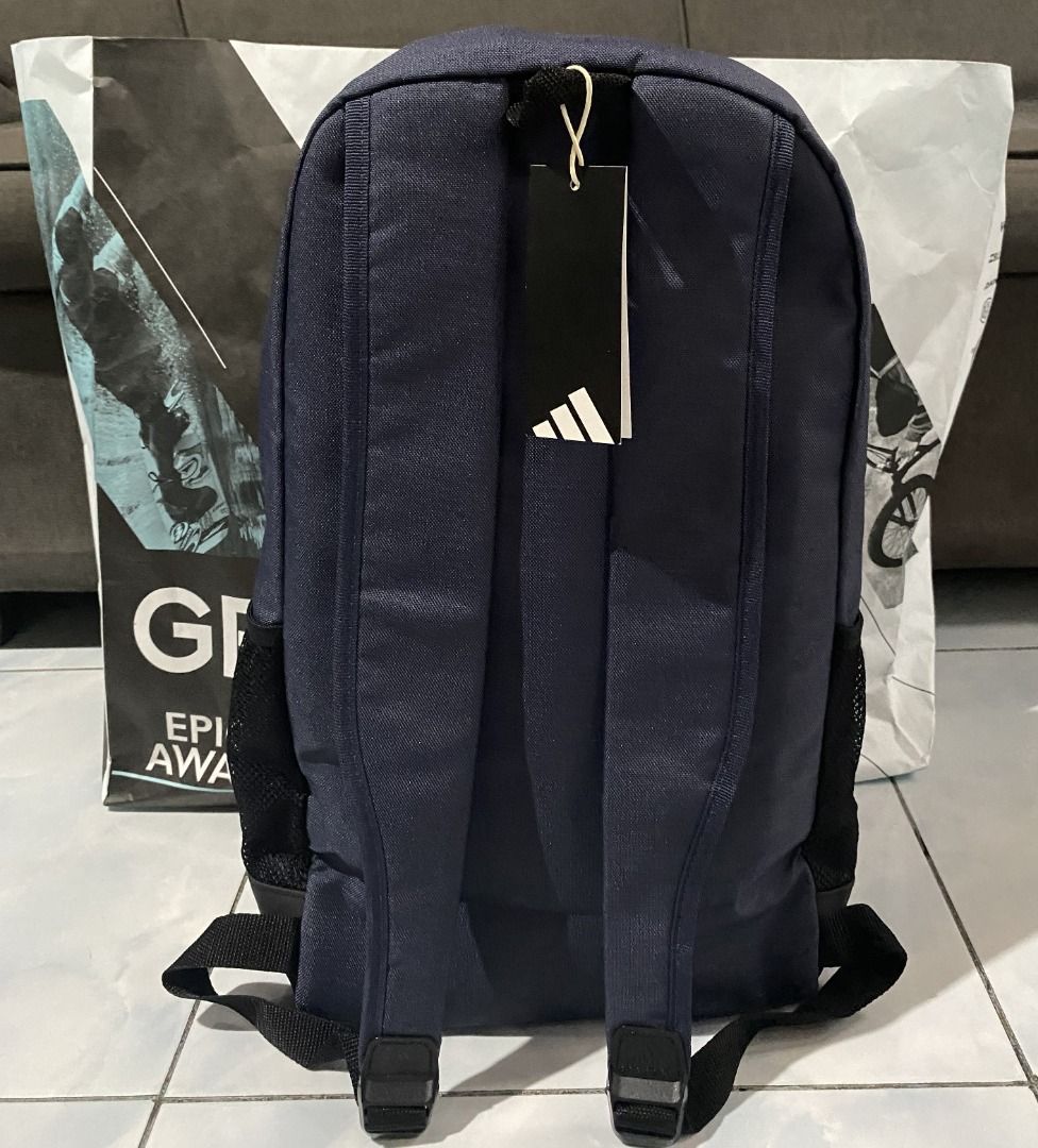Adidas Essentials Linear Backpack (Category: Backpacks) located in Davao. Submitted by wilddog-09e0 (Listing ID 1458640857, Image 3). Description: Selling Adidas Backpack Location: Davao City I Open for personal delivery & meet-up within Davao City. Payment first / NO COD-COP Courier: J&T.