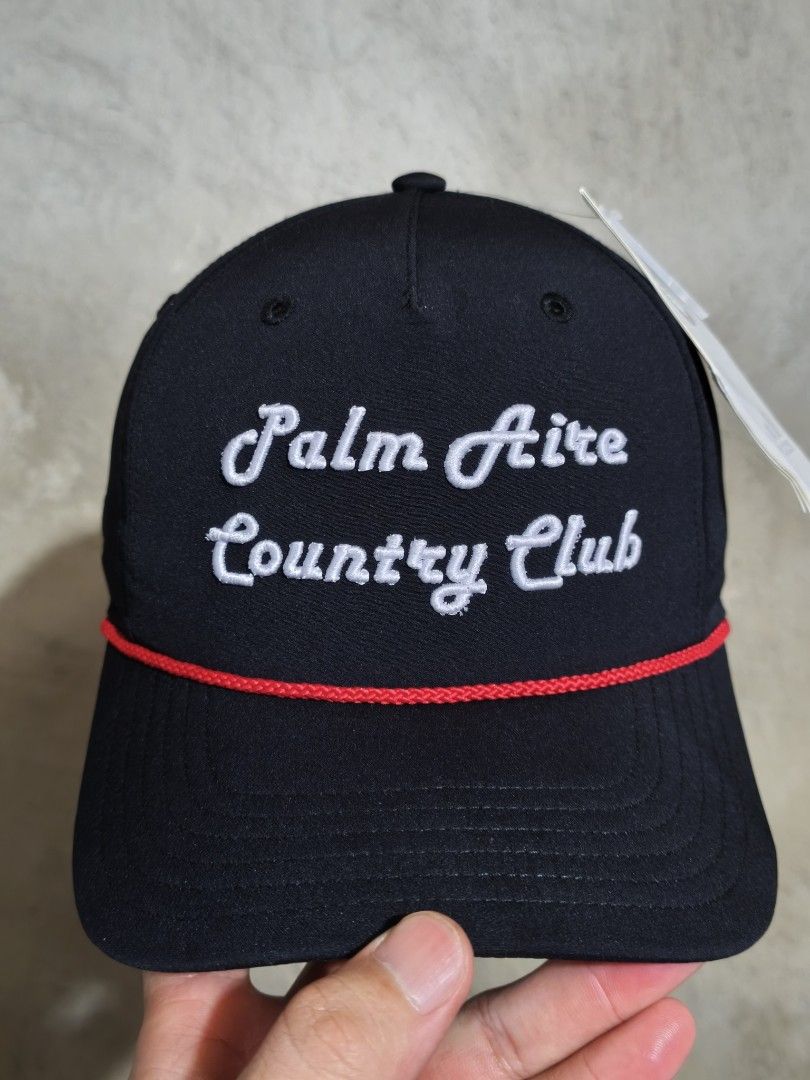 ADIDAS GOLF HAT (Category: Golf) located in Muntinlupa City. Submitted by themakhatter (Listing ID 1458553392, Image 1). Description: 850 +SF BRAND NEW ADIDAS PALM AIRE COUNTRY CLUB ONE SIZE FITS ALL SNAPBACK ADJUSTMENT DRI-FIT/LIGHTWEIGHT/BREATHABLE MATERIAL ON HAND ITEM READY TO SHIP.