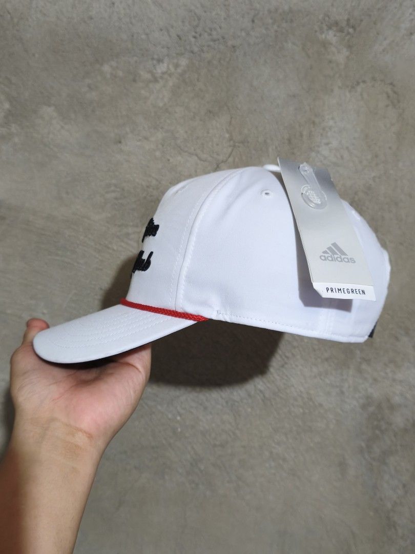 ADIDAS GOLF HAT (Category: Golf) located in Muntinlupa City. Submitted by themakhatter (Listing ID 1458553585, Image 2). Description: 850 +SF BRAND NEW ADIDAS PALM AIRE COUNTRY CLUB ONE SIZE FITS ALL SNAPBACK ADJUSTMENT DRI-FIT/LIGHTWEIGHT/BREATHABLE MATERIAL ON HAND ITEM READY TO SHIP.